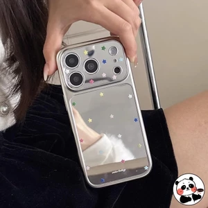 Vỏ Gương Bạc Cho Huawei Pura 90 Pro Max Nova 15 Max 12 11 SE Honor Play 10 10A 5G 4G Vỏ Sang Trọng Hoạt Hình Ngôi Sao Dễ Thương Ins Style Vỏ Điện Thoại Mềm
