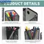 <cosyh>Mesh Pencil Holder Heavy-duty Steel Construction Rust-resistant Coating