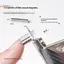 TRTR 10 Chiếc Móng Tay Mini Nam Châm Tròn Phẳng Cho Mắt Mèo UV Gel Ba Lan Hiệu Ứng Lấp Lánh Dụng Cụ Bấm Móng Tay Định Vị Thiết Kế Làm Móng Tay VN