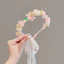 Trẻ Em Vương Miện Mũ Công Chúa Vòng Hoa Siêu Cổ Tích Ngọc Trai Streamer Đầu Hoa Cô Gái Cưới Đầu Hoa Cô Gái Băng Đô Phụ Kiện Tóc 26.5.22