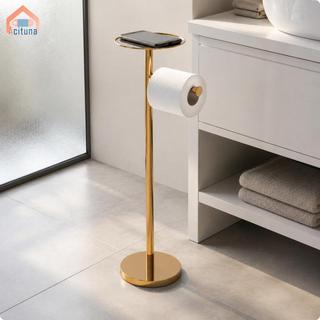 Hộp đựng giấy vệ sinh phòng tắm có khay đựng khăn giấy bằng thép không gỉ độc lập cho tổ chức tắm hiện đại