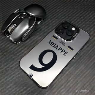 Ốp điện thoại mới No. 9 Số hỗ trợ bóng đá Thích hợp cho iPhone 17promax 16promax 17 16 15 14 promax 13promax 13 12 11 pro max 16pro 15pro Ốp bảo vệ chống sốc