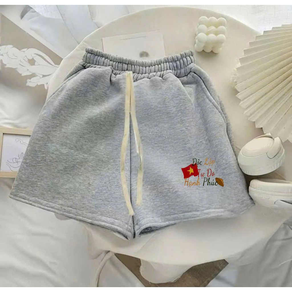 Quần đùi short 2 da ép Hàn L1 chất dày, form đứng, trẻ trung, năng động, -hình độc lập