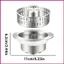 Bồn Rửa Thoát Nước Lọc Kim Loại Nhà Bếp Bồn Rửa Nút Chặn Có Giỏ Chống Tắc Cho Người Yêu Nấu Ăn Tại Nhà shopidaevn