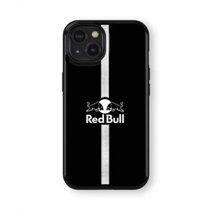 Phong cách f1 đen trắng độc đáo Thích hợp cho iPhone 17ProMax 16Pro 15 11 12 13 14 xs XR 17Air Vỏ bảo vệ hai lớp chống sốc Vỏ điện thoại