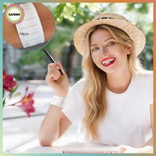SAFENH Silicone Notebook Memo Pad Dây đeo cổ tay Có thể xóa được Notepad cho Qui Văn phòng Ghi chú Học sinh Lịch trình hàng ngày Học ToDo Nhắc nhở VN