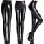 LUImo Nữ Thiên Tính Quần Legging Skinny Quần Da Ấm Quần Eo Cao SBS