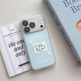 Wave Point Flower cho iphone17promax 16promax 15promax 15pro iphone15 14promax TPU mới chống bụi