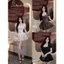 ĐẦM BI VIỀN REN CỔ VUÔNG TAY PHỒNG FORM XOÈ, 3màu BYJOLIE