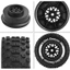 4 Bánh xe lốp địa hình khóa học ngắn 80mm cho 1 / 14 1 / 16 Traxxas Mini Slash RC Nâng cấp các bộ phận
