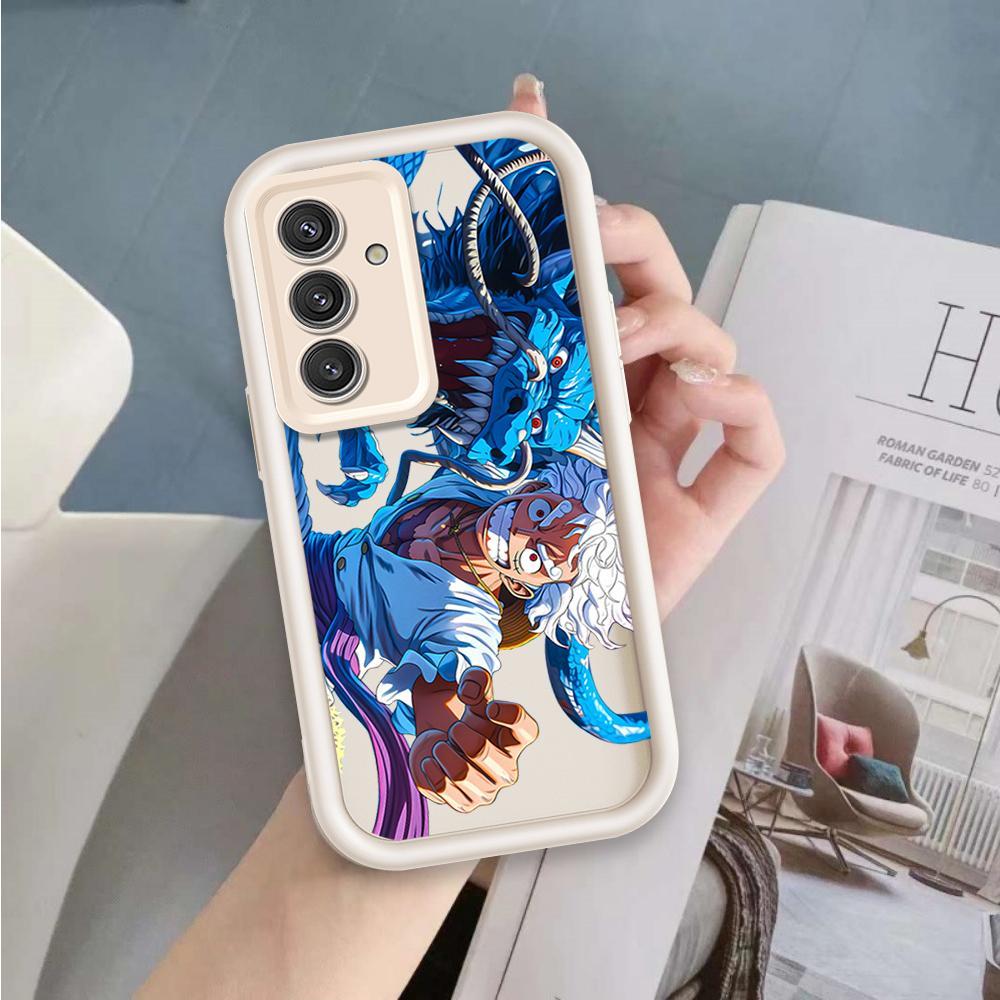 Ốp Lưng Cho Samsung S20 S21 S22 S23 S24 S25 S26 PLUS FE + Phim Hoạt Hình Silicon Bé Gái Mềm Vỏ Điện Thoại TPU One Piece Luffy ZARO Sinh Viên Angel Eye Ốp Lưng Chống Sốc