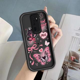 Ốp Cho OPPO A9 2020 A5 2020 A11 Ốp Điện Thoại Mềm Silicon Hoạt Hình TPU Bướm Nơ Ins Phong Cách Mắt Thiên Thần Ốp Lưng Chống Sốc