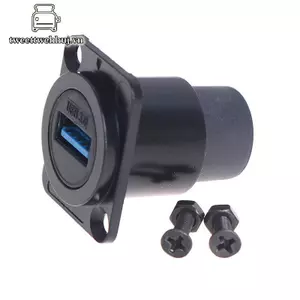 Nhíp D loại Kim loại USB Soet Đầu nối thẻ đôi USB 3.0 Bảng kết nối gắn VN