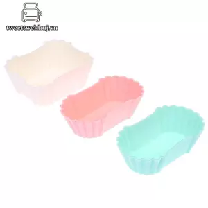 Nhíp 3 Bento Chia Cốc Lót Hộp Cơm Trưa Thực Phẩm Mềm Silicone Dễ Dàng Làm Sạch Onigiri Phụ Kiện Có Thể Tái Sử Dụng Sushi Lưu Trữ VN