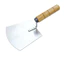 Thép không gỉ dày Arc Top Chất liệu Xẻng Tro Knife Trowel Ash Spoon Hỗ trợ hình cung Gạch tro Xây dựng Công cụ gạch Mason RAN9