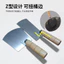 Thép không gỉ Arc Scraper Chất liệu hàng đầu Xẻng Vệ sinh Xẻng Cạo Putty Tool Arc Grey Trowel Hiệu quả cao O4RJ