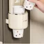 ST2 Dùng Một Lần Cốc Đựng Treo Tường Không Khoan Cốc Đựng Chống Bụi Tổ Chức Bảo Quản Cho Gia Đình TS2