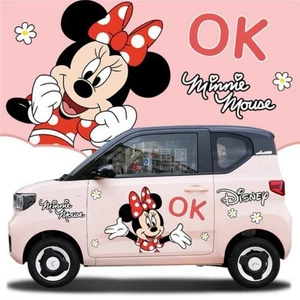 Mickey Phim Hoạt Hình Chống Thấm Nước Miếng Dán Trang Trí Dán Xe Hoạt Hình Dễ Thương Miếng Dán Mickey