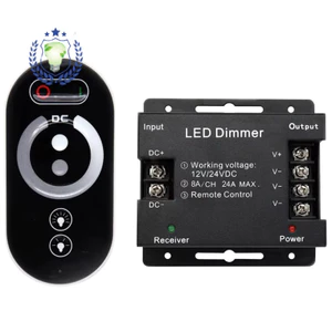 Bộ điều khiển cảm ứng đơn sắc của nhà máy QOD0, Bộ điều khiển cảm ứng 6 nút Thanh đèn LED Cảm ứng điều chỉnh độ sáng điện áp thấp