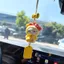 HelloKitty Xe Mặt Dây Chuyền Dễ Thương Hello Kitty Xe Móc Treo Trang Trí Xe Hơi kt Mèo Trang Trí Nội Thất Ô Tô Quà Tặng 26.3.22