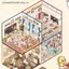 MỚI 1 Bộ Cảnh Hoạt Hình Phong Cảnh Stier Sách DIY 3D Stiers Cabin Cảnh Nhà Thơ Stiers Thu Nhỏ Cảnh Stiers Quà Tặng Sinh Nhật SKY