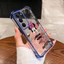 Realme C100 5G C100i Vỏ Minne Thời Trang Trong Suốt Chống Rơi Túi Khí Chống Sốc Di Động