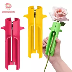 PWSSEND Dụng cụ tẩy gai hoa hồng, Dụng cụ tuốt cây Loại bỏ lá Dụng cụ thoát y gai hoa hồng, Dễ sử dụng Tiết kiệm công sức Nhựa Hoa hồng Thân gai Vũ nữ thoát y Cửa hàng hoa tại nhà