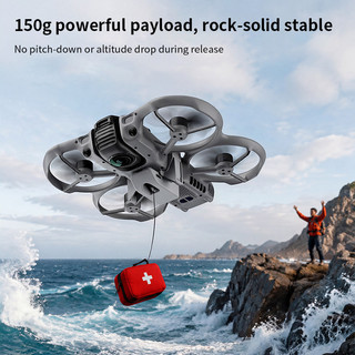 Dành Cho DJI Avata 360 Máy Bay Không Người Lái Địa Từ airdrop Từ Xa Máy Bay Ném Biển Câu Cá Drone Phụ Kiện