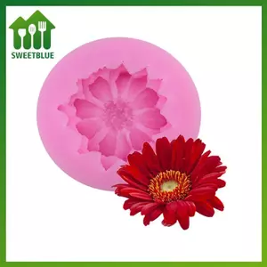 SWEET 1 Hoa Cúc Hình Khuôn Silicon DIY Bánh Ngọt Cupcake Sô Cô La Xà Phòng Máy Nướng Khuôn Bánh Kẹo Đường Nghệ Thuật Trang Trí Dụng Cụ n