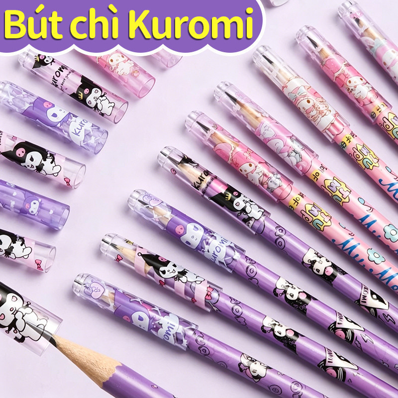 Nắp bút chì 36 chiếc hoạt hình mini bảo vệ đầu bút chống gãy giữ vệ sinh cho học sinh tiện lợi