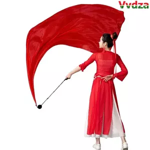VVDZA Dây Xích Bóng, Giả Lụa Có Thể Điều Chỉnh Bụng Ném Bóng, Veil Lụa Cầu Vồng Cho Thái Lan / Ấn Độ / Ả Rập Bụng Phụ Kiện Khiêu Vũ