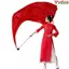 VVDZA Dây Xích Bóng, Giả Lụa Có Thể Điều Chỉnh Bụng Ném Bóng, Veil Lụa Cầu Vồng Cho Thái Lan / Ấn Độ / Ả Rập Bụng Phụ Kiện Khiêu Vũ