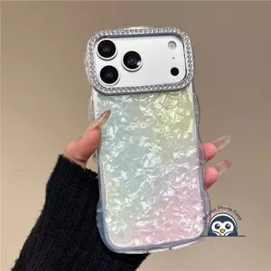 Vỏ Họa Tiết Vỏ Màu Lấp Lánh Cho Redmi Note 15 14 13 Pro Plus K90 Pro Max K80 Turbo 4 Pro A4 15C 15R 15 14C 14R 13C 13R 13 5G 4G Vỏ Điện Thoại Sóng Khung Kim Cương Sang Trọng