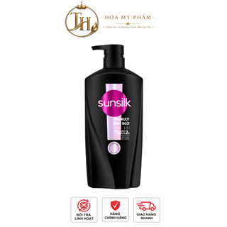 Dầu gội Sunsilk cho tóc Mượt 100h (Bóng mướt-Luminous UV / Đen óng-Glossy Black / Mềm mượt-Silky Smooth) 850g
