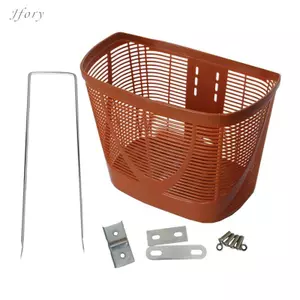 Giỏ xe đạp Jfory Lưới kim loại PP Xe đạp Giá đỡ hành lý phía trước Giỏ lưu trữ Giá đỡ lắp ráp dễ dàng Lắp đặt xe đạp gấp Thích hợp cho cưỡi ngựa ngoài trời