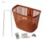 Giỏ xe đạp Jfory Lưới kim loại PP Xe đạp Giá đỡ hành lý phía trước Giỏ lưu trữ Giá đỡ lắp ráp dễ dàng Lắp đặt xe đạp gấp Thích hợp cho cưỡi ngựa ngoài trời