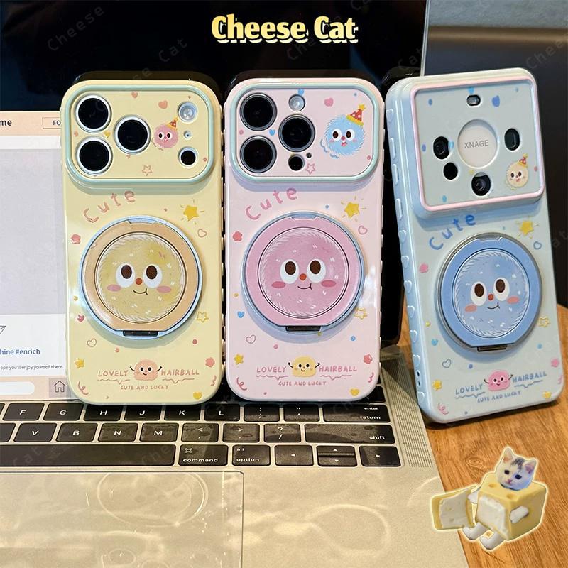 Ốp điện thoại di động màu kẹo phô mai 360 độ cho iPhone Ốp cho iPhone 14 13 12 11 15 Plus 16 17 Pro Max