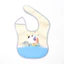 Du Lịch Ăn Có Thể Gập Lại Cho Bé Silicone Yếm Ghế Cao Sử Dụng Không Độc Hại Messy Eaters Chống Thấm Nước C8K8