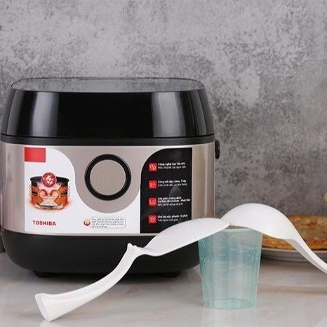 RC-10IX1PV - Nồi Cơm Cao Tần Toshiba 1 Lít RC-10IX1PV - Hàng Chính Hãng, Mới 100%