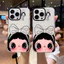 Ốp lưng iPhone trong suốt chống sốc họa tiết hoạt hình iP-7/8Plus/XSMax/11/12/13/14/15/16/17/Pro/ProMax