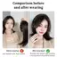ECK Tóc Giả Dành Cho Người Phụ Nữ Tóc Ngắn Tóc Giả Xương Cá Có Tóc Giả Tích Hợp Miếng Dán Tóc Phụ Kiện Tóc HOT