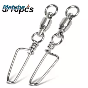 METUBE 5 / 10 Chiếc Đầu Nối Chụp Câu Cá Có Pin Vòng Chắc Chắn Thép Không Gỉ Chịu Lực Thùng