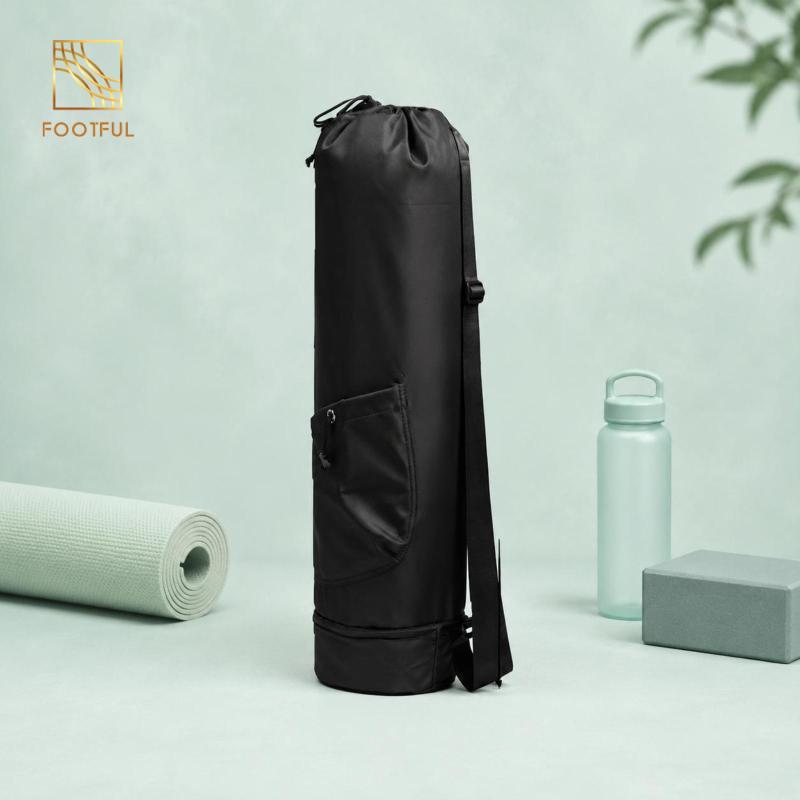 Polyester Thiết Bị Tập Yoga Carrier Dung Tích Lớn Thảm Tập Thể Dục Túi Bảo Quản Đeo Ngang Cho Lớp Studio