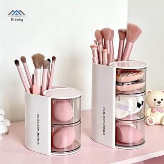 ELBBKG Hộp đựng mỹ phẩm xoay 360 độ đa chức năng Chống bụi cho tổ chức trang điểm mới