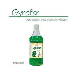 Dung Dịch Vệ Sinh Phụ Nữ Gynofar - Nước Rửa Phụ Khoa, Phòng Nấm, Ngứa, Mụn Nhọt, Rôm Sảy
