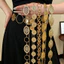 2026 Phong Cách Mới Bohemian Retro Thắt Lưng Kim Loại Bướm Eo Dây Nữ