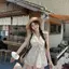 AA Mùa Hè Hàn Quốc Ngọt Ngào Hoa Xoắn Halterne Áo Vest Không Tay Thường Ngày Cho Nữ VN