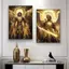 Thánh Michael Thiên Thần Thiên Chúa Giáo Áp Phích Không Khung Tranh Canvas Trang Trí Tường