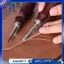 Dành cho công cụ kích thước Leathercraft DIY- Bộ vát trượt cạnh da (2 chiếc), Bao gồm 1,0 mm & 1,5 mm để làm việc bằng da
