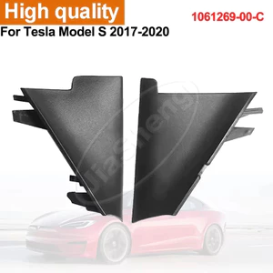 Ốp Lưng Trước Kéo Móc Nắp Cho Tesla Model S 2016-2021 Trái Phải 1057850-00-C 1057845Phụ kiện ô tô 0-00-C